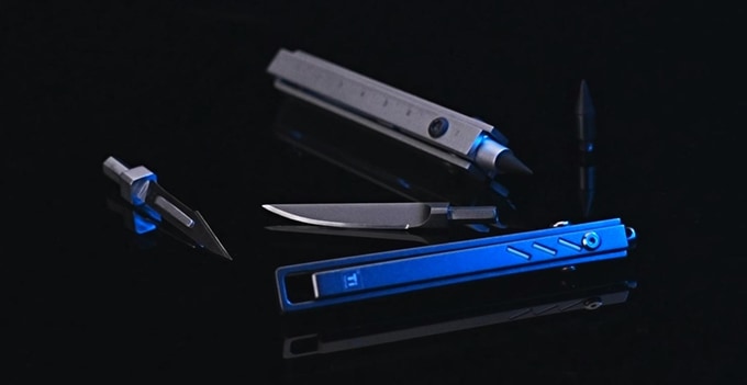 Ti-ONE:Ultra-Portable All-in-One Titanium EDC Tool
