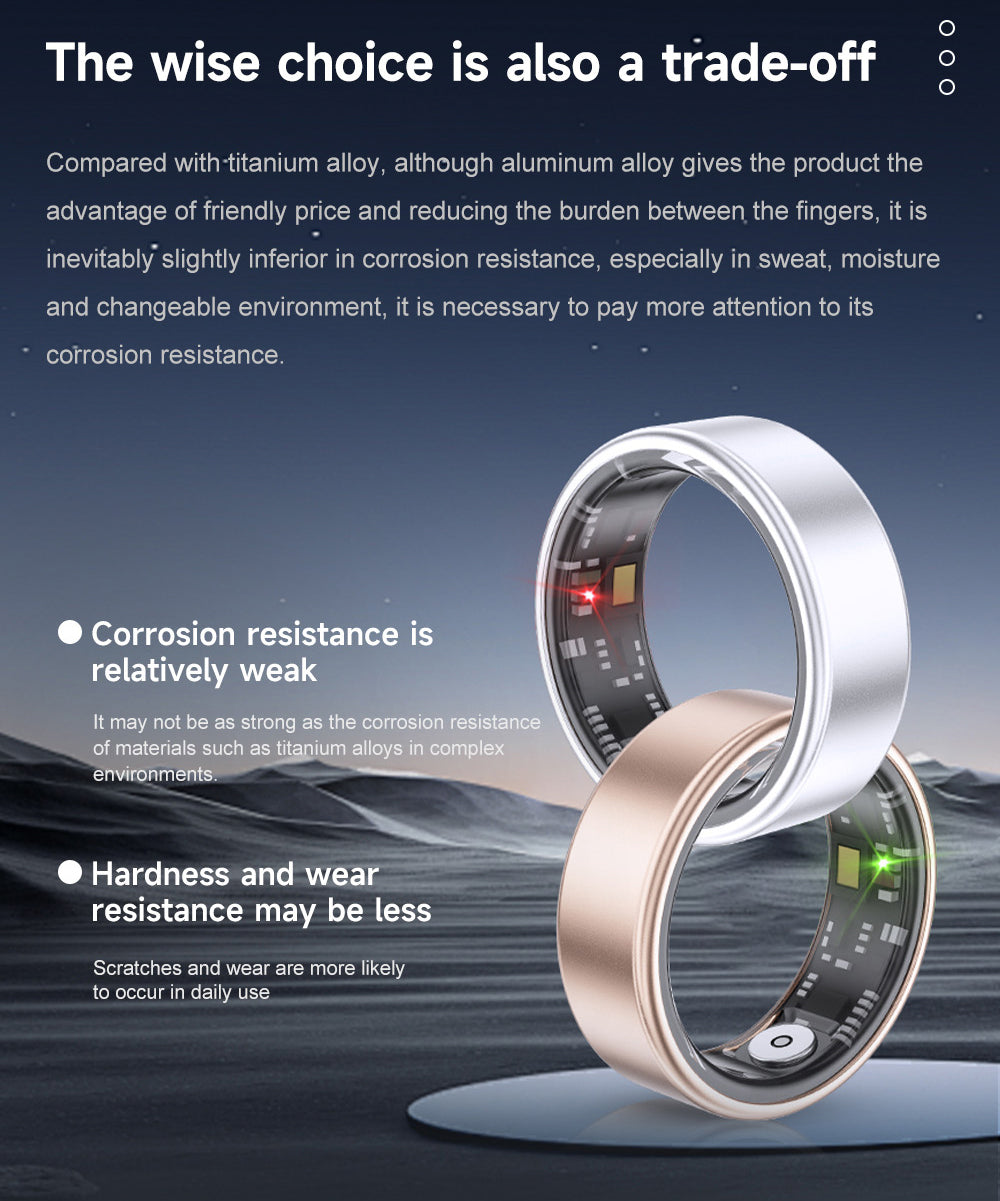 J-RING X1 Space aluminum Smart Ring