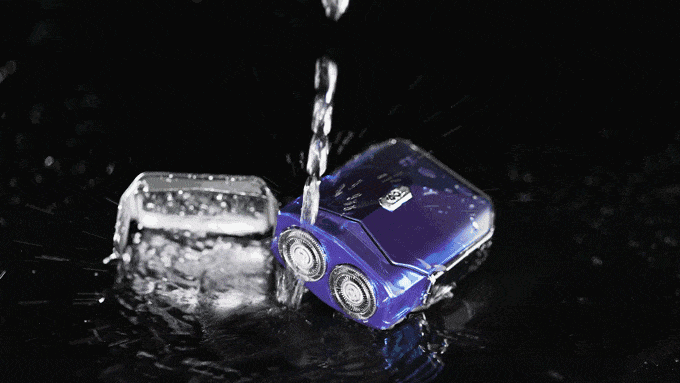 MECH ONE: Mecha Styled Travel Portable Mini Magnetic Razor