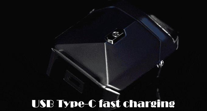 MECH ONE: Mecha Styled Travel Portable Mini Magnetic Razor