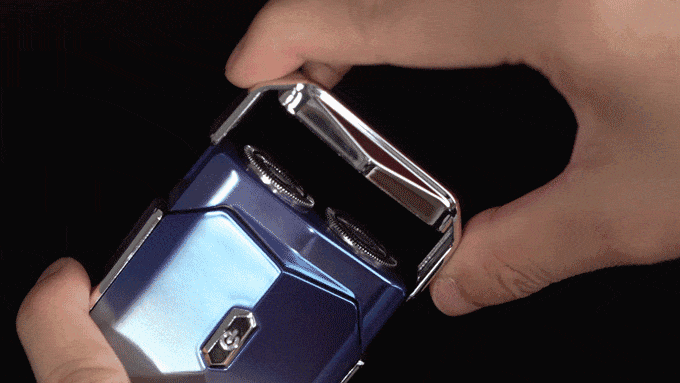 MECH ONE: Mecha Styled Travel Portable Mini Magnetic Razor