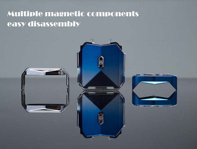 MECH ONE: Mecha Styled Travel Portable Mini Magnetic Razor
