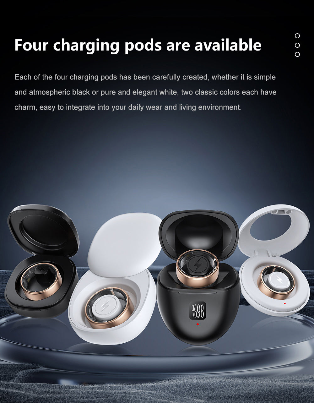 J-RING X1 Space aluminum Smart Ring