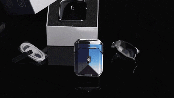 MECH ONE: Mecha Styled Travel Portable Mini Magnetic Razor