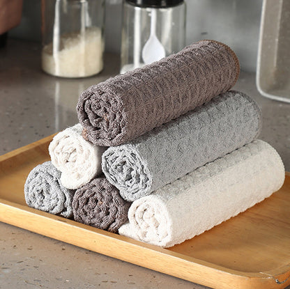 Waffle weave towel