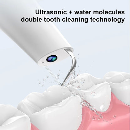 Visual Electric Portable Ultrasonic Tooth Cleaner