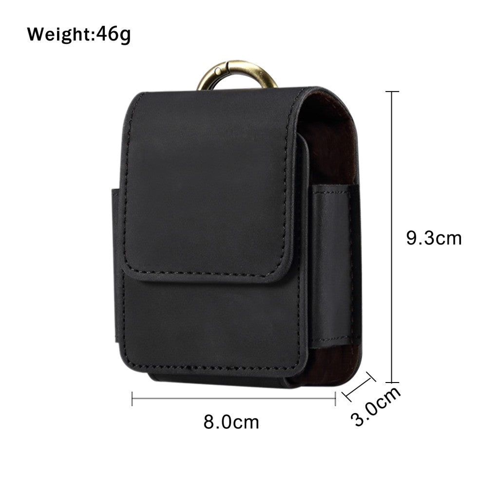 Leather Travel Organizer Bag