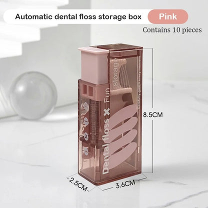 Portable Floss Storage Box Auto Refillable