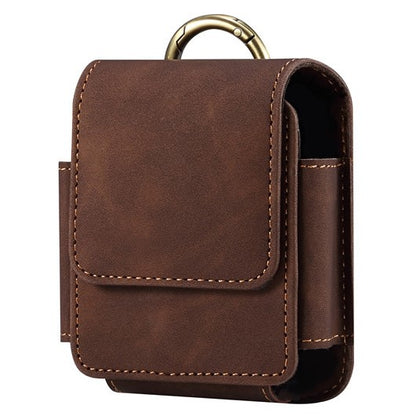 Leather Travel Organizer Bag