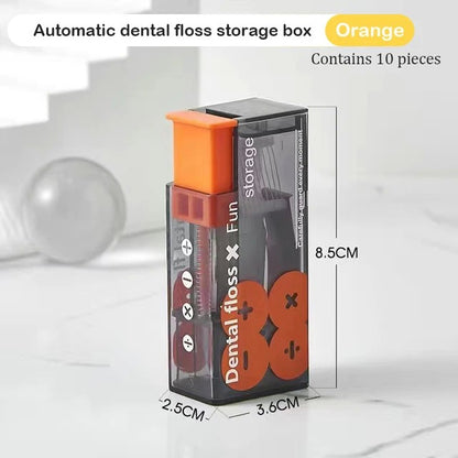 Portable Floss Storage Box Auto Refillable