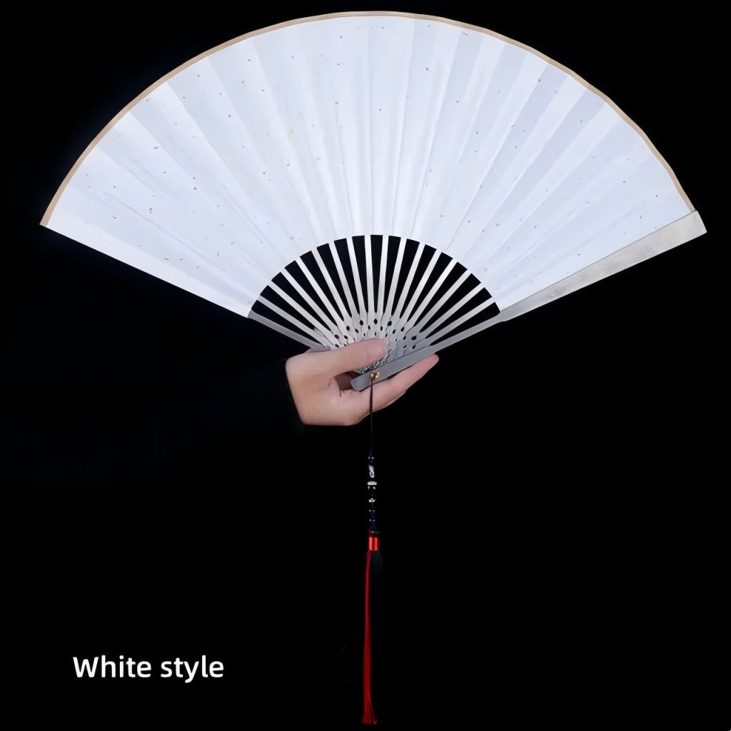 ●Titanium Alloy Folding Fan| Kung Fu Fan