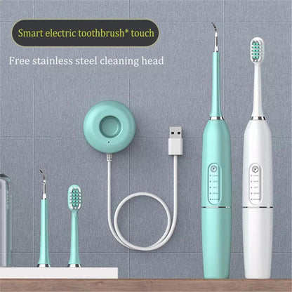 2-in-1 Electric Toothbrush + Scaler