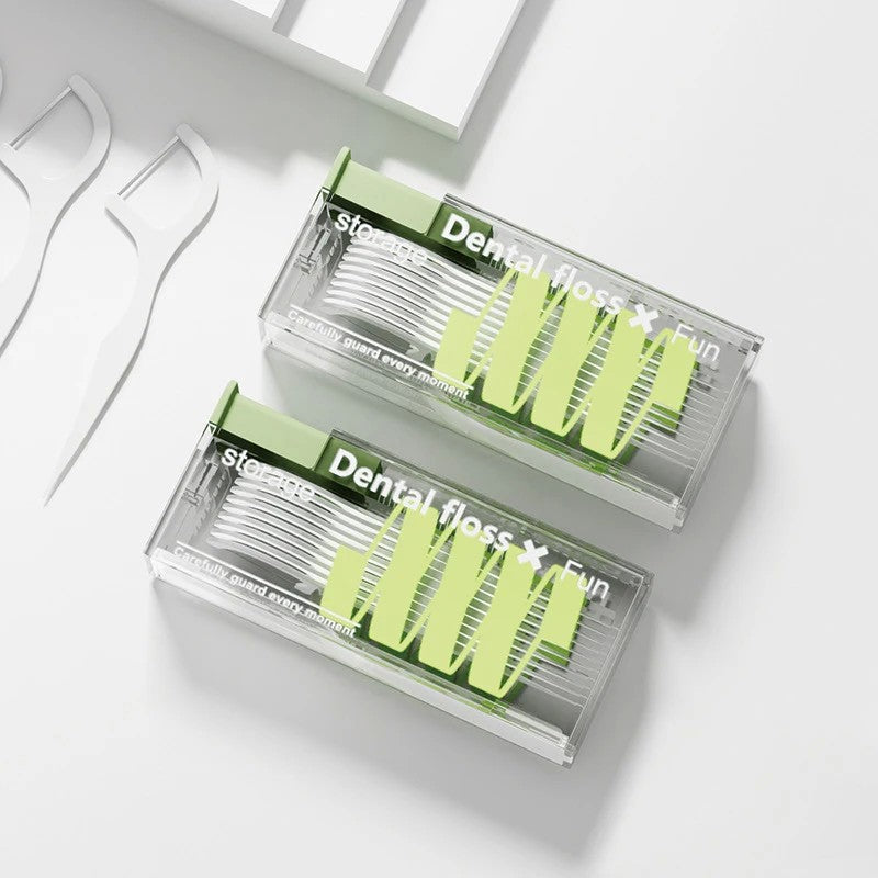 Portable Floss Storage Box Auto Refillable