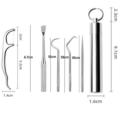 Titanium Oral Care/Flossing Set