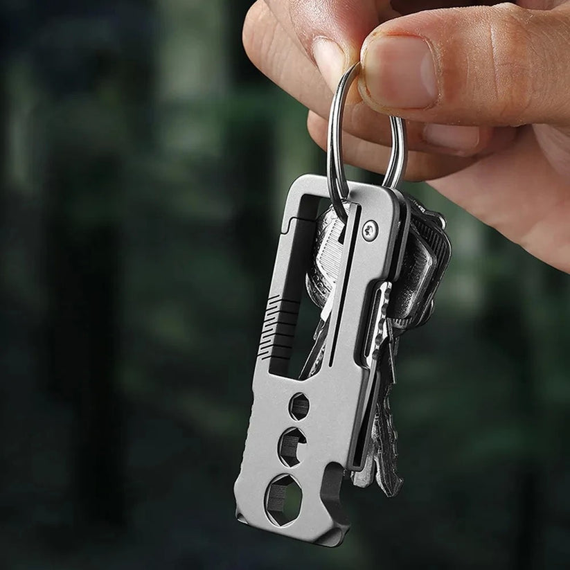 Key Chain Function Titanium Folding Multi-function Keychain EDC – MATION